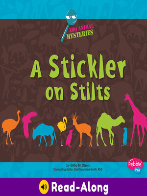 cover image of A Stickler on Stilts